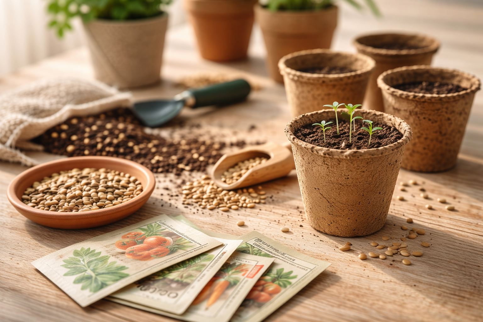 Semillas, brotes y materiales de siembra en Perejil Grow Shop