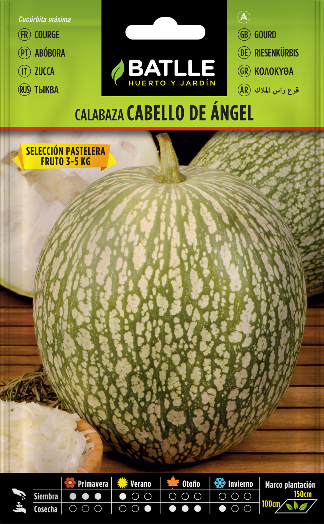 Calabaza Cabello de Ángel