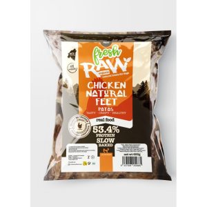 Patas de pollo horneadas para perros – Fresh Raw - Bolsa 600 g (30 uds aprox.)