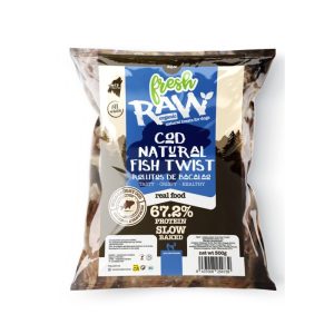 Rollitos de bacalao para perros – Fresh Raw - Bolsa 300 g (35 uds aprox.)