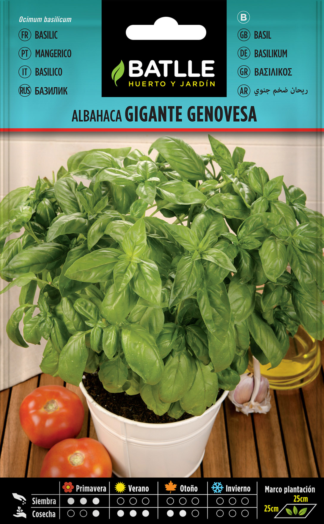 Albahaca Gigante Genovesa