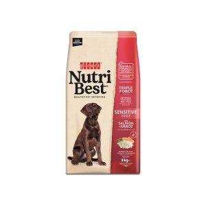 Pienso Nutribest Adult Sensitive Salmón y Arroz para perros adultos medianos