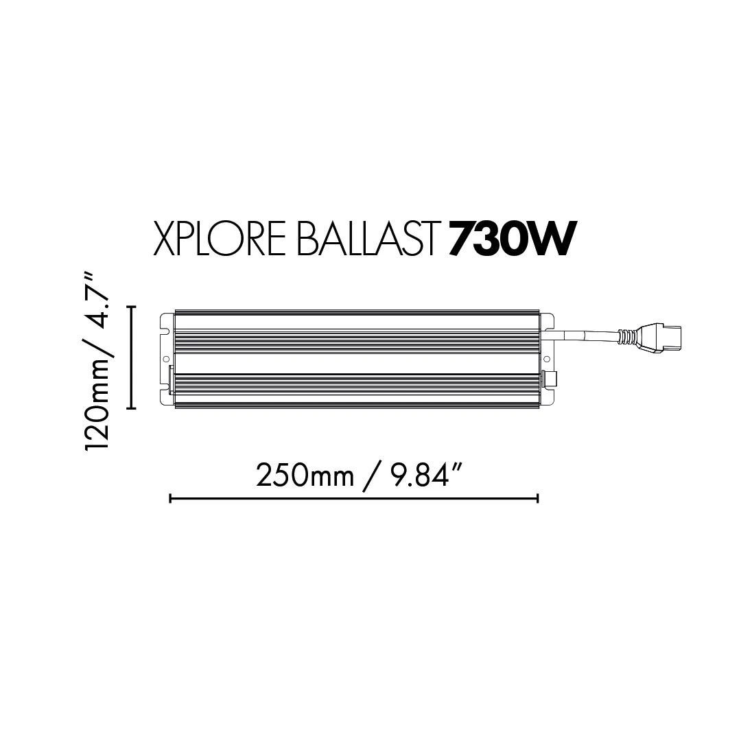 Xplore Series LED 730W 9X 2.7 DimLux vista 6