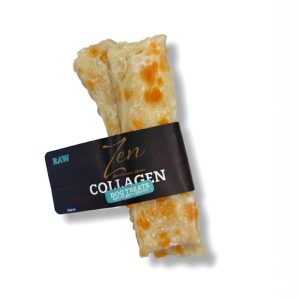 Chips de colágeno con calabaza 13 cm 2 uds para perros - Zen Collagen