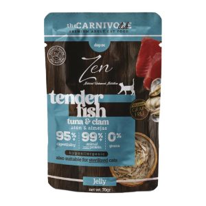 Tender de atún y almejas para gatos 70 g de Zen