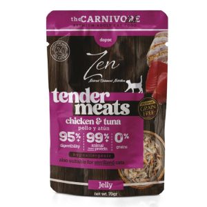 Tender de pollo y atún para gatos 70 g de Zen