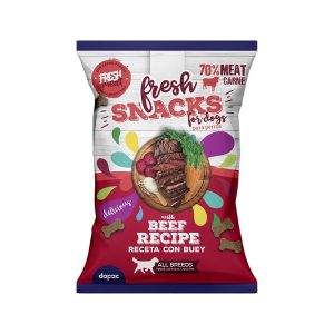 Bolsa Fresh Snacks Buey 70 g para perros