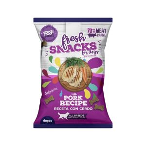 Bolsa Fresh Snacks Cerdo 70 g para perros