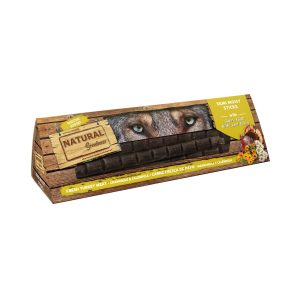 Envase Natural Greatness Sticks Semihúmedos de Pavo con Manzanilla y Caléndula 150 g para perros