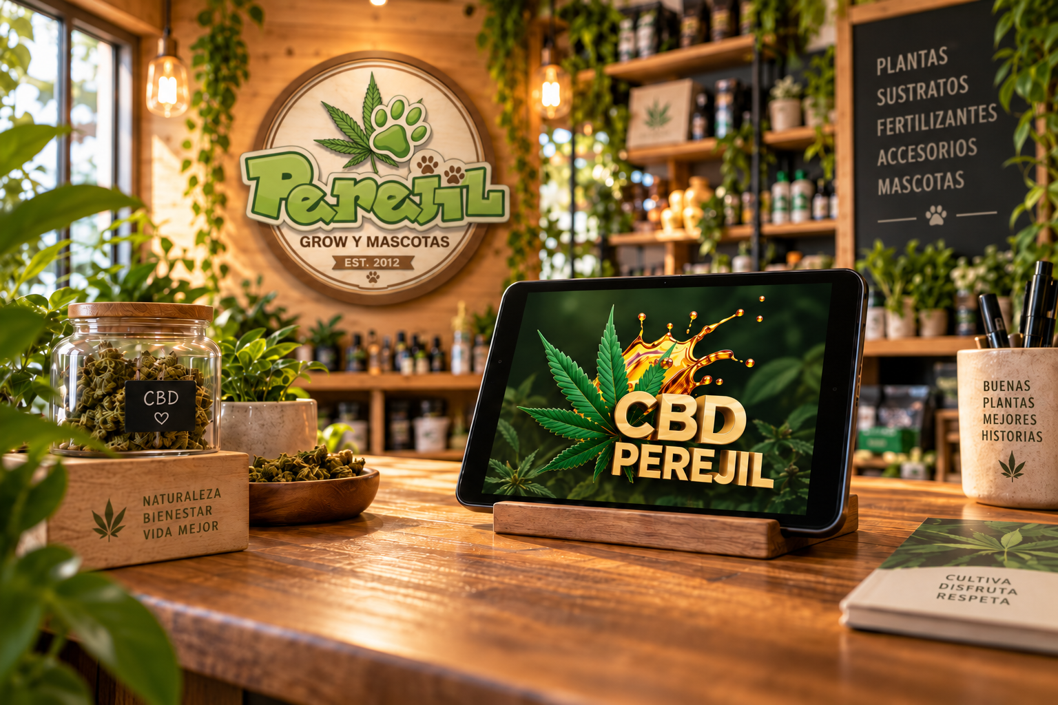 CBD Perejil en Perejil Grow Shop Requena