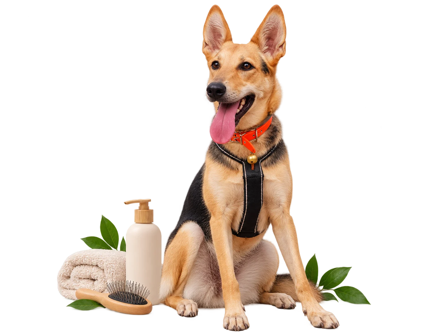 Higiene y cuidado para perros con Hada Hada junto a productos de higiene y cuidado para perros